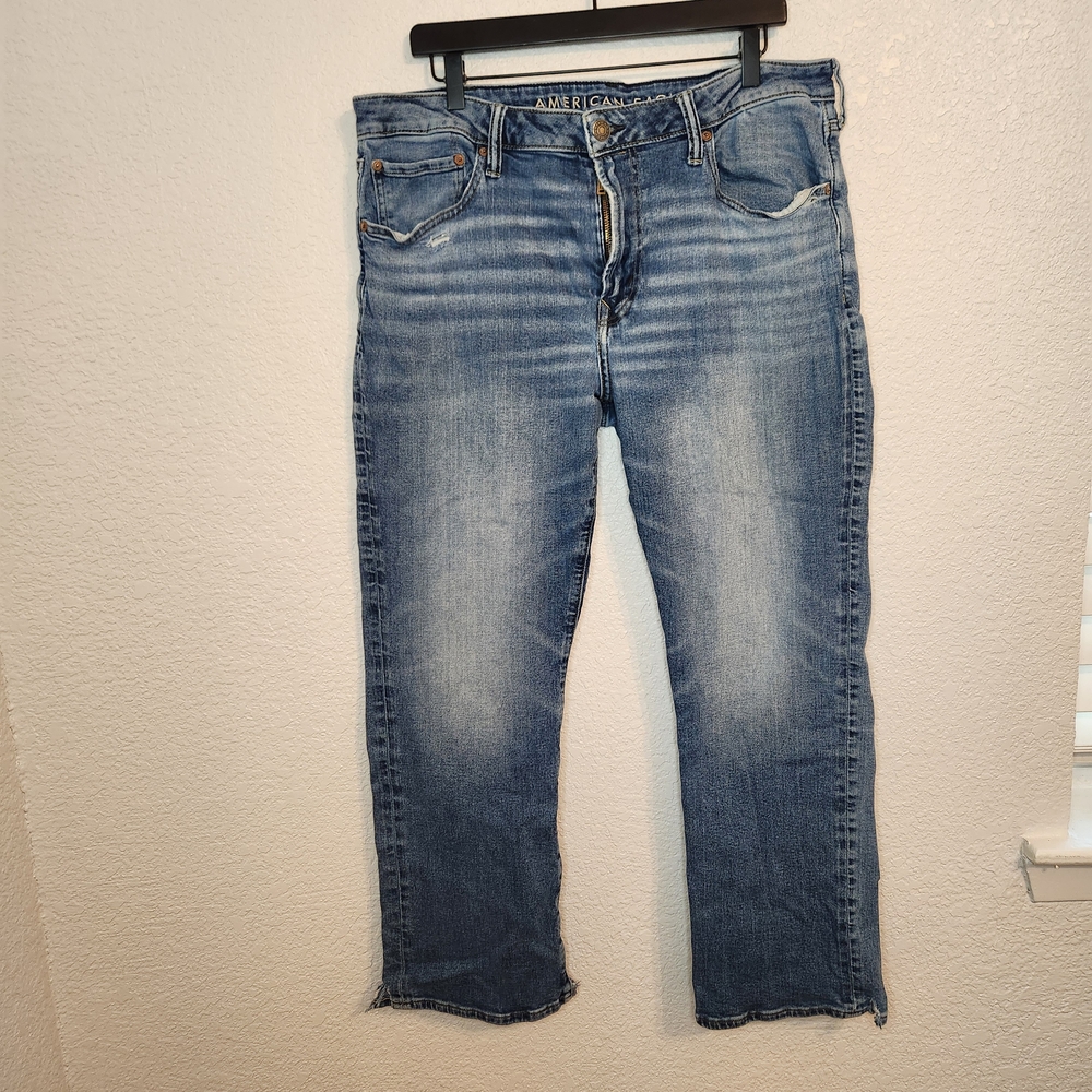 American Eagle airflex original Bootcut Denim jean Men's size 38x30